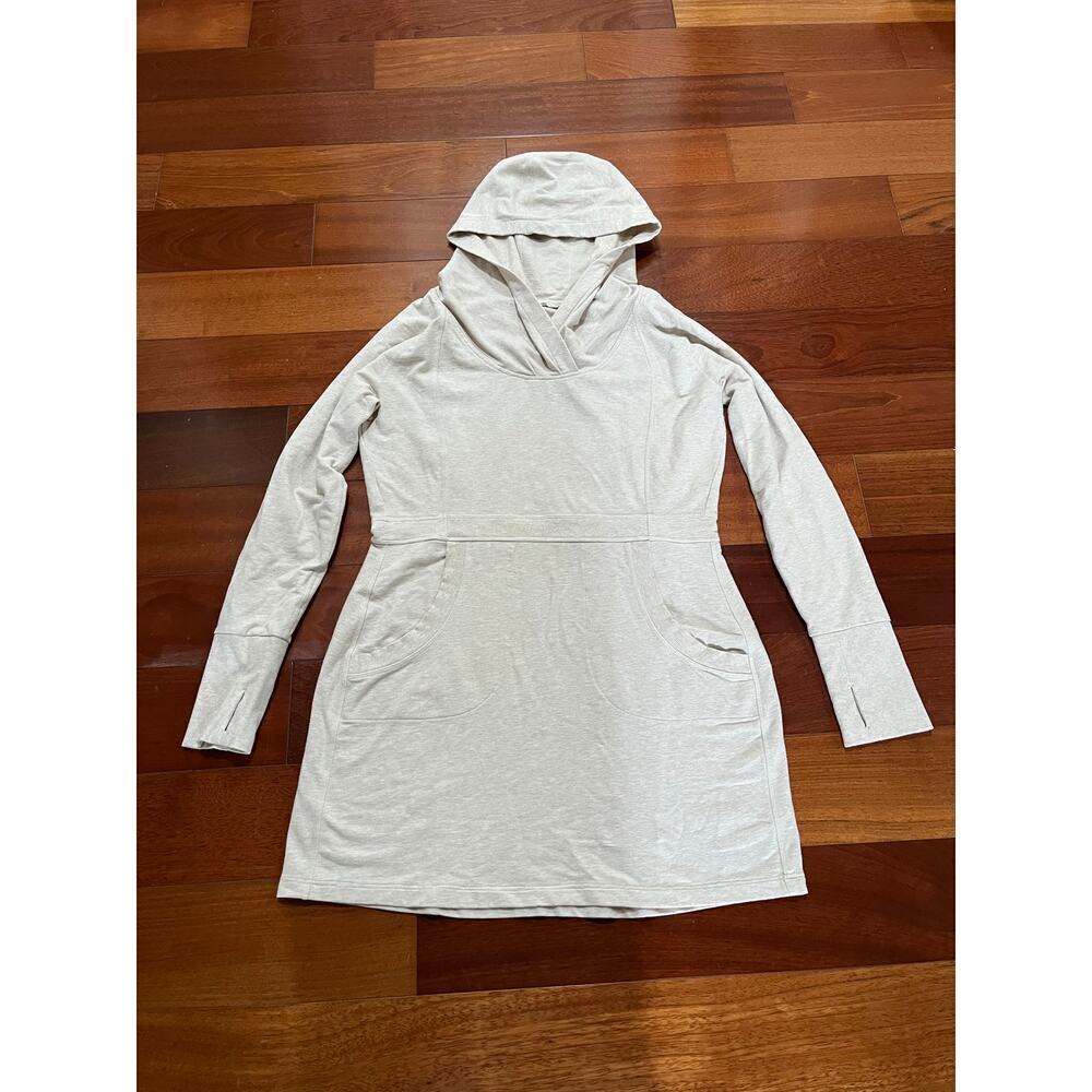 Athleta Power Down Sweatshirt Dress Size Large - Picture 2 of 8